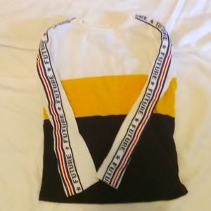 Boys long sleeve "bowling" shirt size XS (4/5)